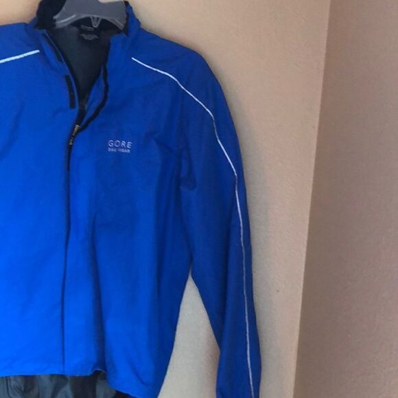 GORE Bike Wear Gore-Tex PacLite royal blue jacket Ladies M Gorpcore - Picture 6 of 16